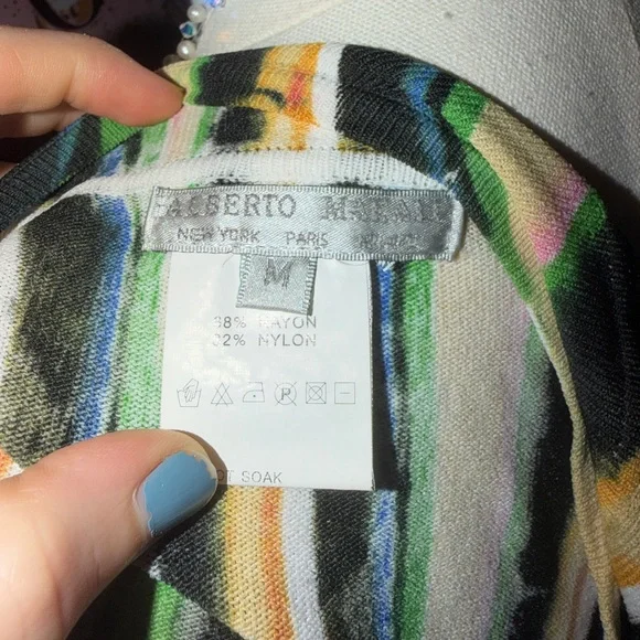 Y2K Multicolor Animal Print Women's Top - Picture 4 of 4